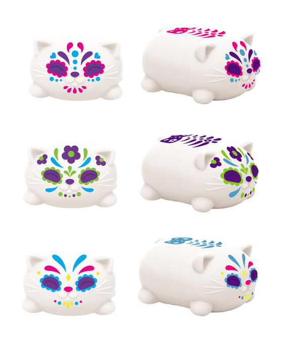 Sugar Skull Cats X3
